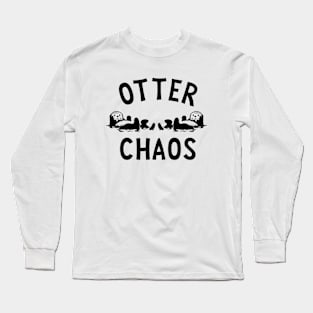 Otter Chaos Long Sleeve T-Shirt